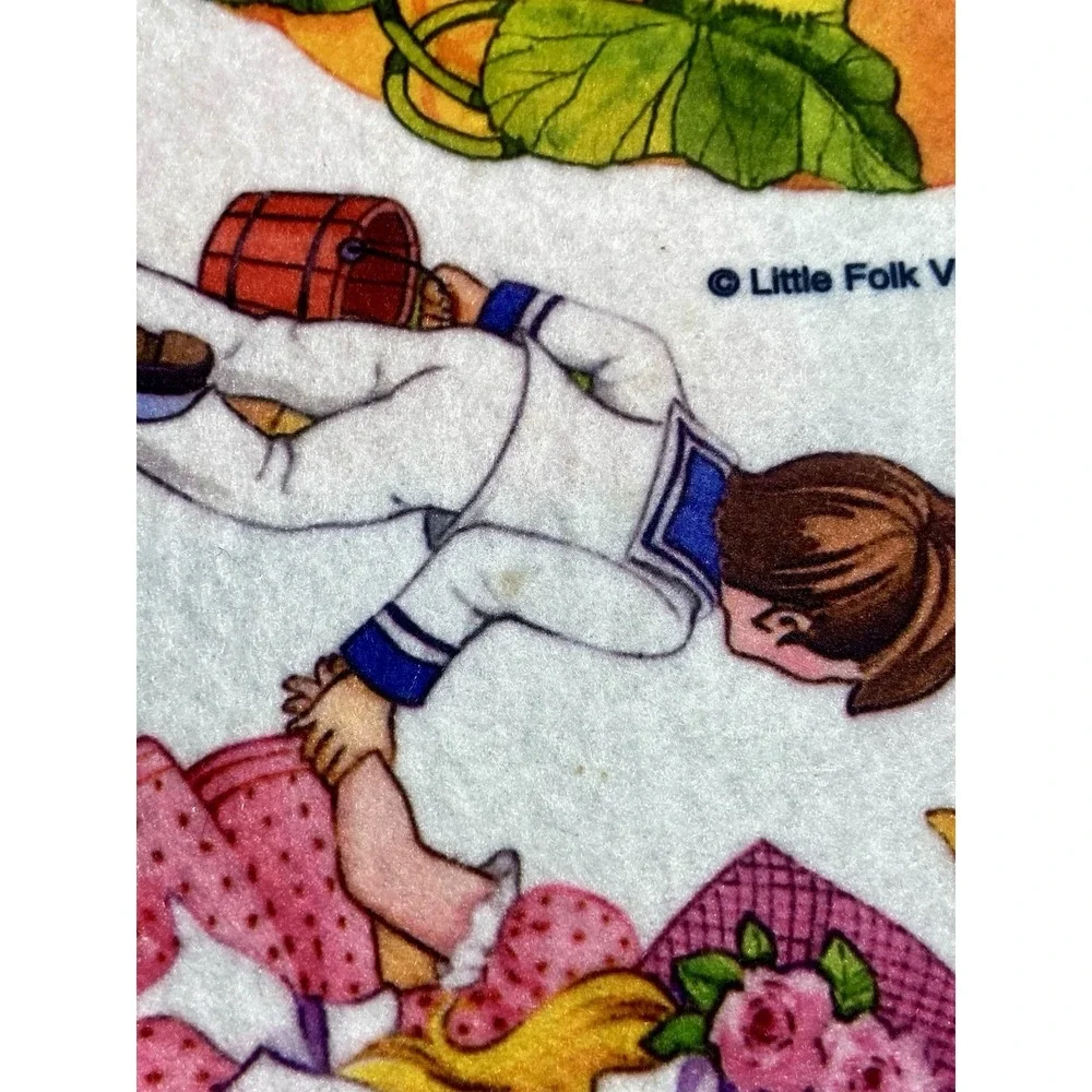 Vintage 90s Little Folks Felt Storyboards‎ x2 – Nursery Rhymes – NEW OLD STOCK